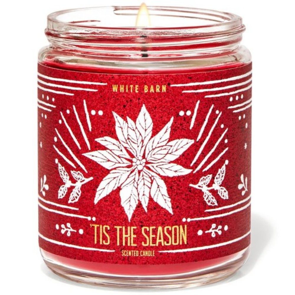 White Barn 'Tis the Season 7.0 Ounces Single Wick Scented Candle